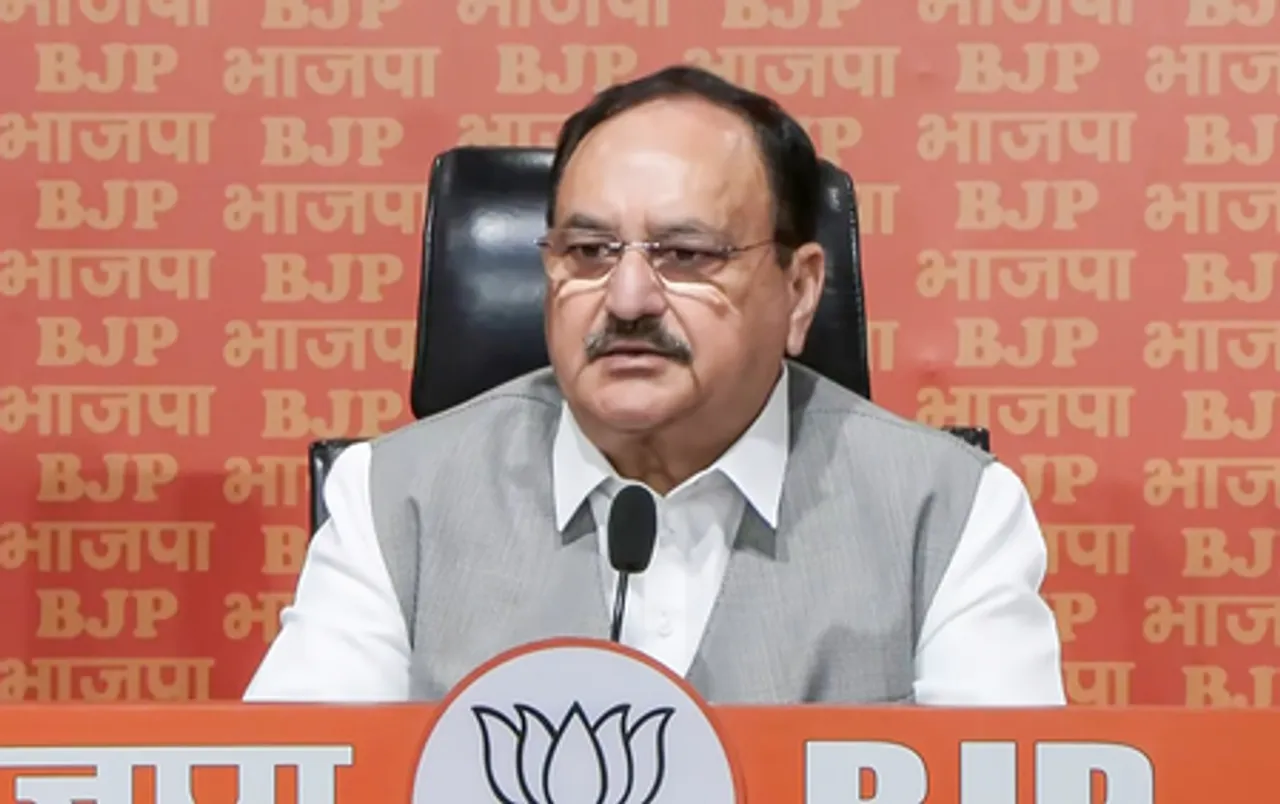 New Delhi: JP Nadda Holds Press Conference