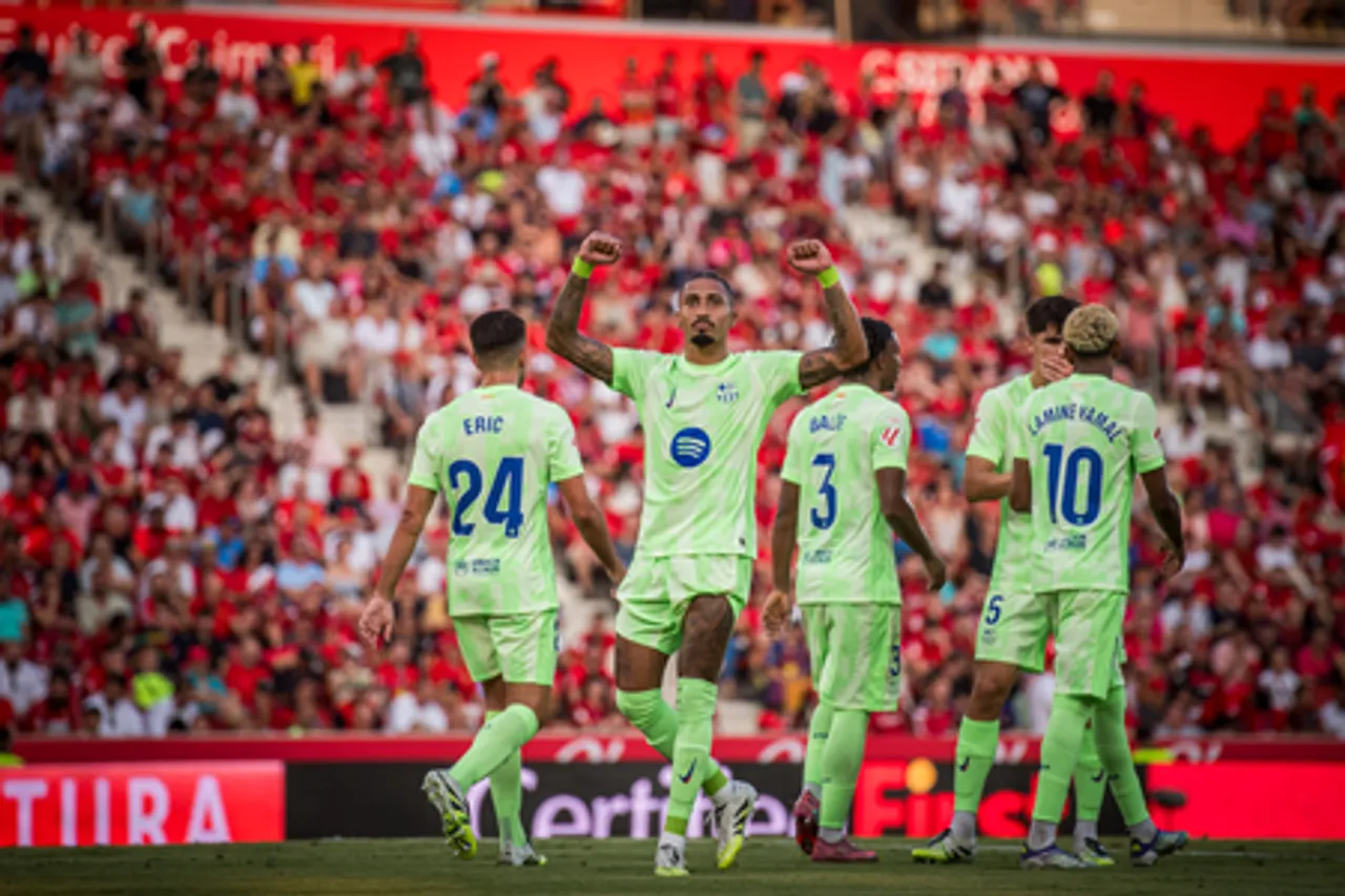 Barcelona kickstart La Liga title defense with win in Mallorca