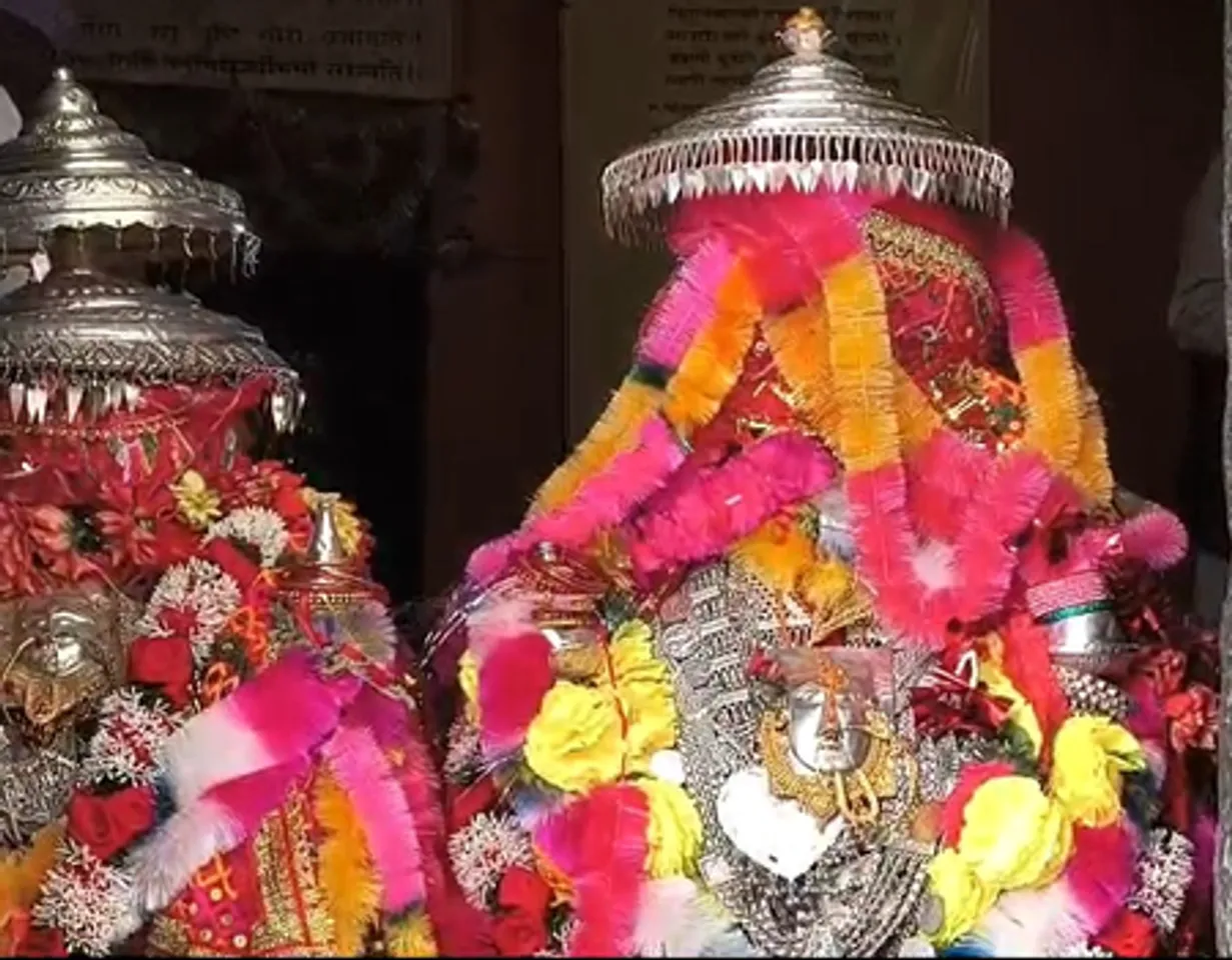 नंदा सिद्धपीठ कुरूड से मां नंदा की डोलियां कैलाश के लिए रवाना, भक्ति में डूबे दिखे श्रद्धालु