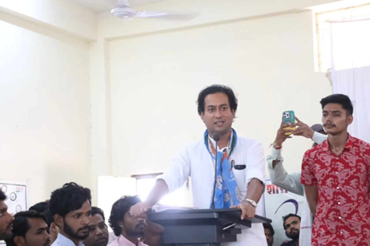 कांग्रेस जिला अध्यक्ष बनने पर जयवर्धन सिंह ने पार्टी का जताया आभार, कहा- मैं भाग्‍यशाली हूं