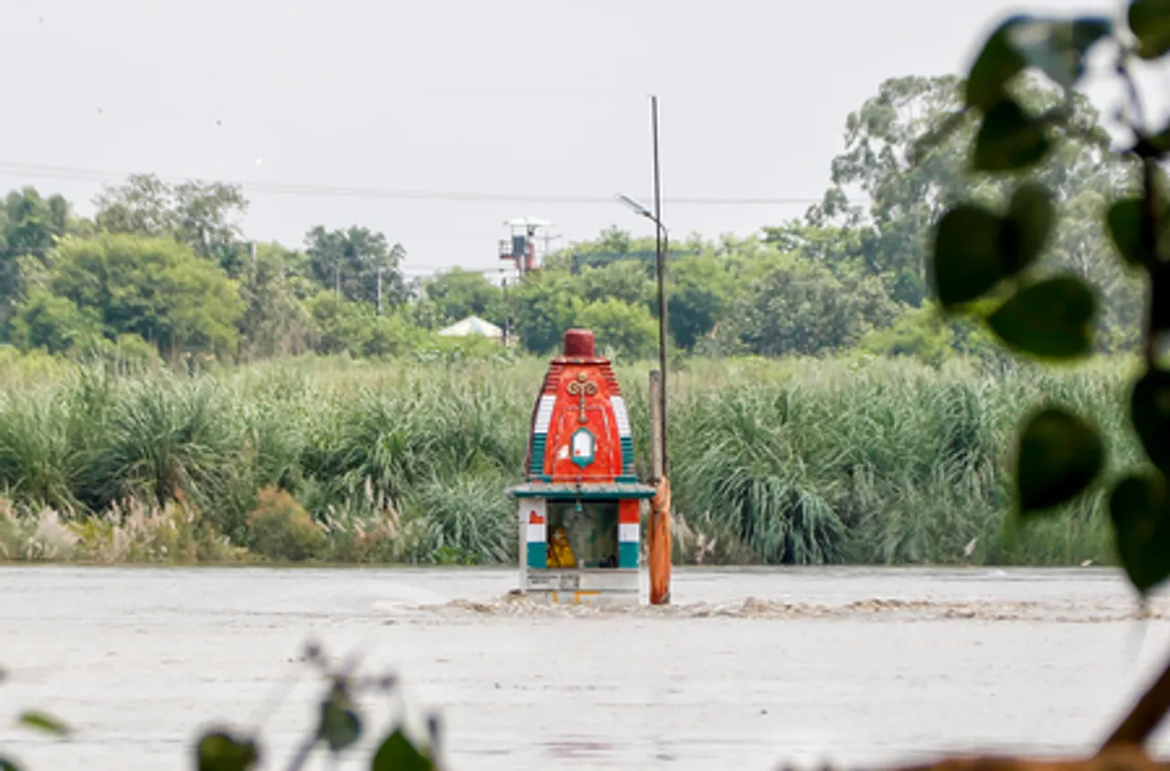 New Delhi: Rising Yamuna Water Level