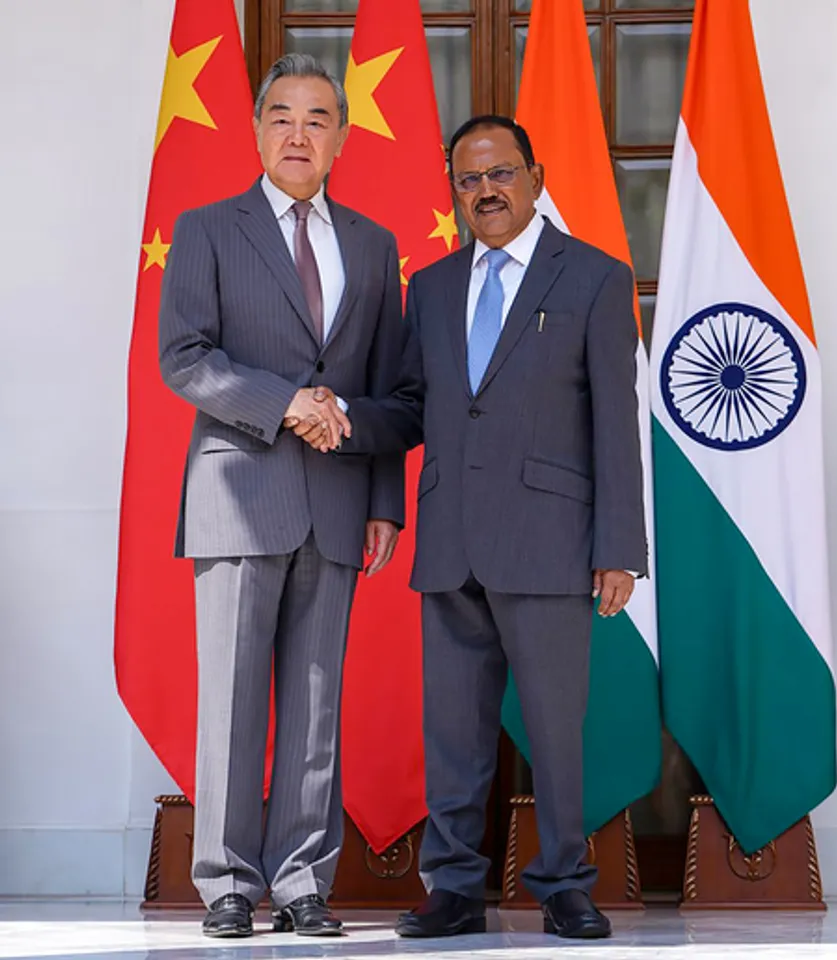 New Delhi: NSA Ajit Doval Meets Chinese Foreign Minister Wang Yi