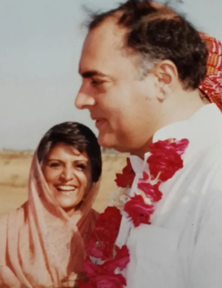 राजीव गांधी की 81वीं जयंती पर बॉलीवुड एक्ट्रेस बीना काक ने दी श्रद्धांजलि