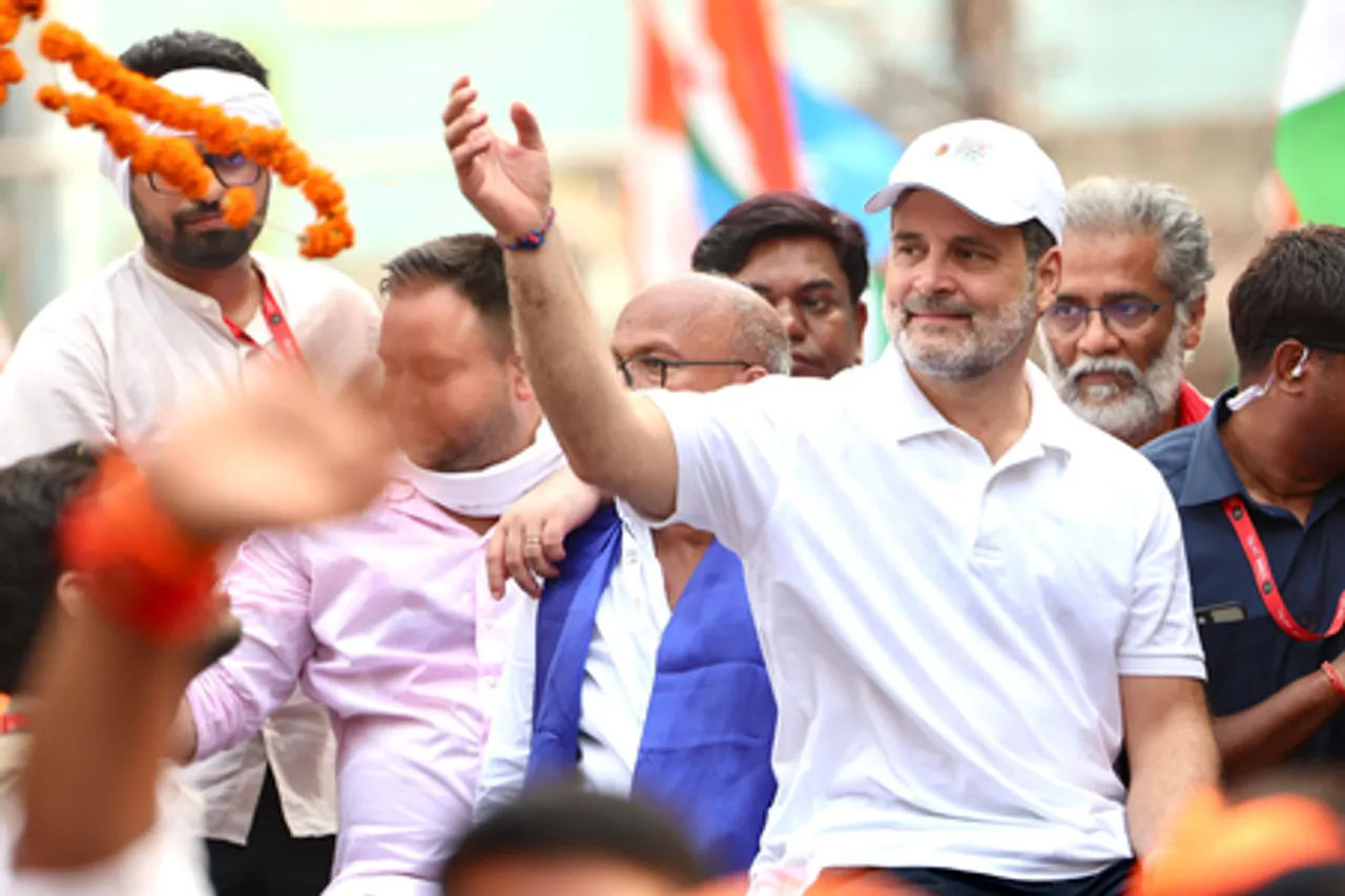 Lakhisarai: Rahul Gandhi Holds ‘Voter Adhikar Yatra’