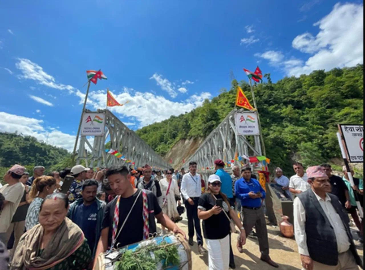 Nepal's longest modular bridge built with Indian assistance inaugurated in Panchthar