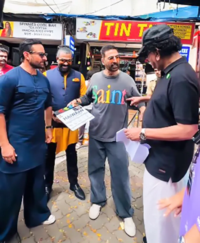 अक्षय कुमार और सैफ अली खान फिर 18 बाद कर रहे बड़े पर्दे पर वापसी, शुरू हुई फिल्म की शूटिंग