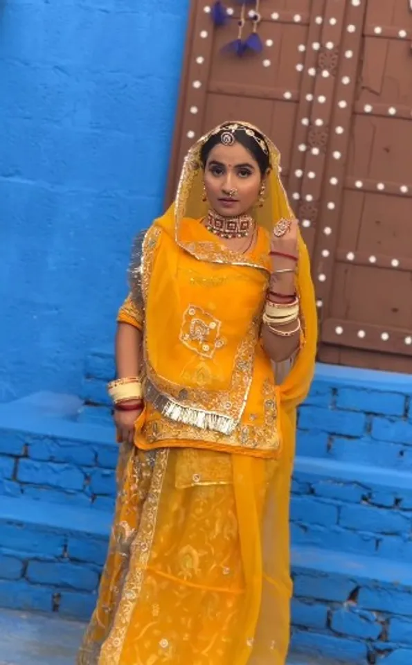हरियाणवी गाने नहीं, अब राजपूताना पोशाक और ठुमके से रेणुका पंवार ने बटोरी सुर्खियां