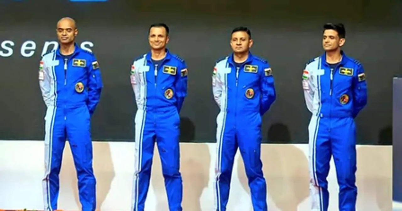 Gaganyatris to be felicitated today at Air Force Auditorium in Delhi