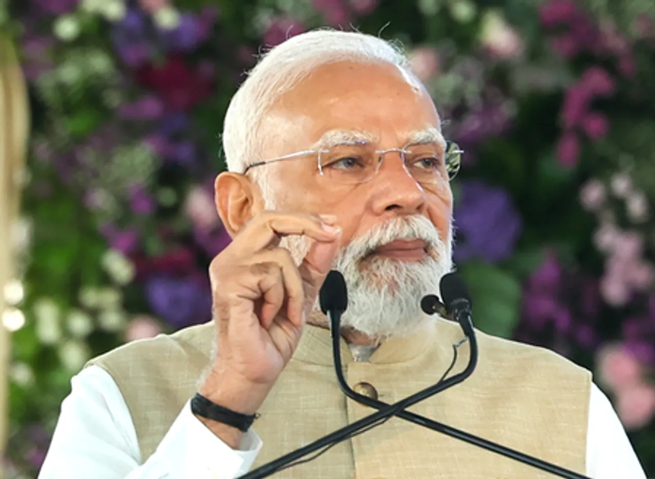 Ahmedabad: PM Modi Flags Off Made-in-India EVs