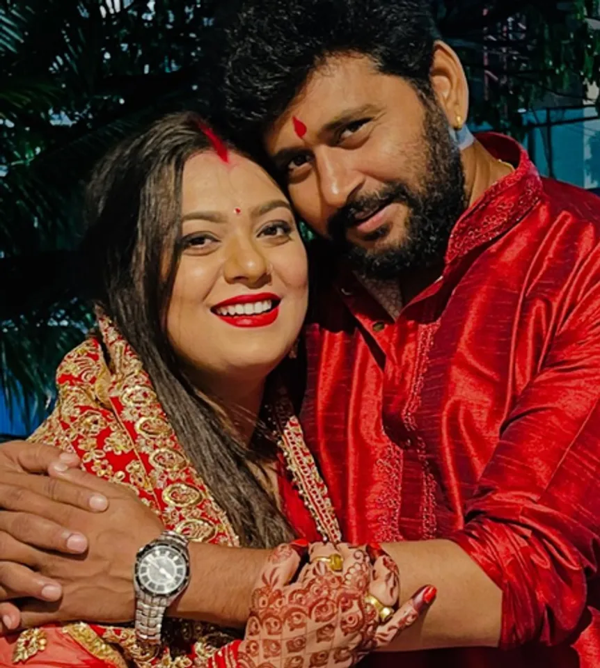 निधि झा ने पति यश कुमार संग शेयर की फोटो, कैप्शन में लिखी दिल छू लेने वाली बात!