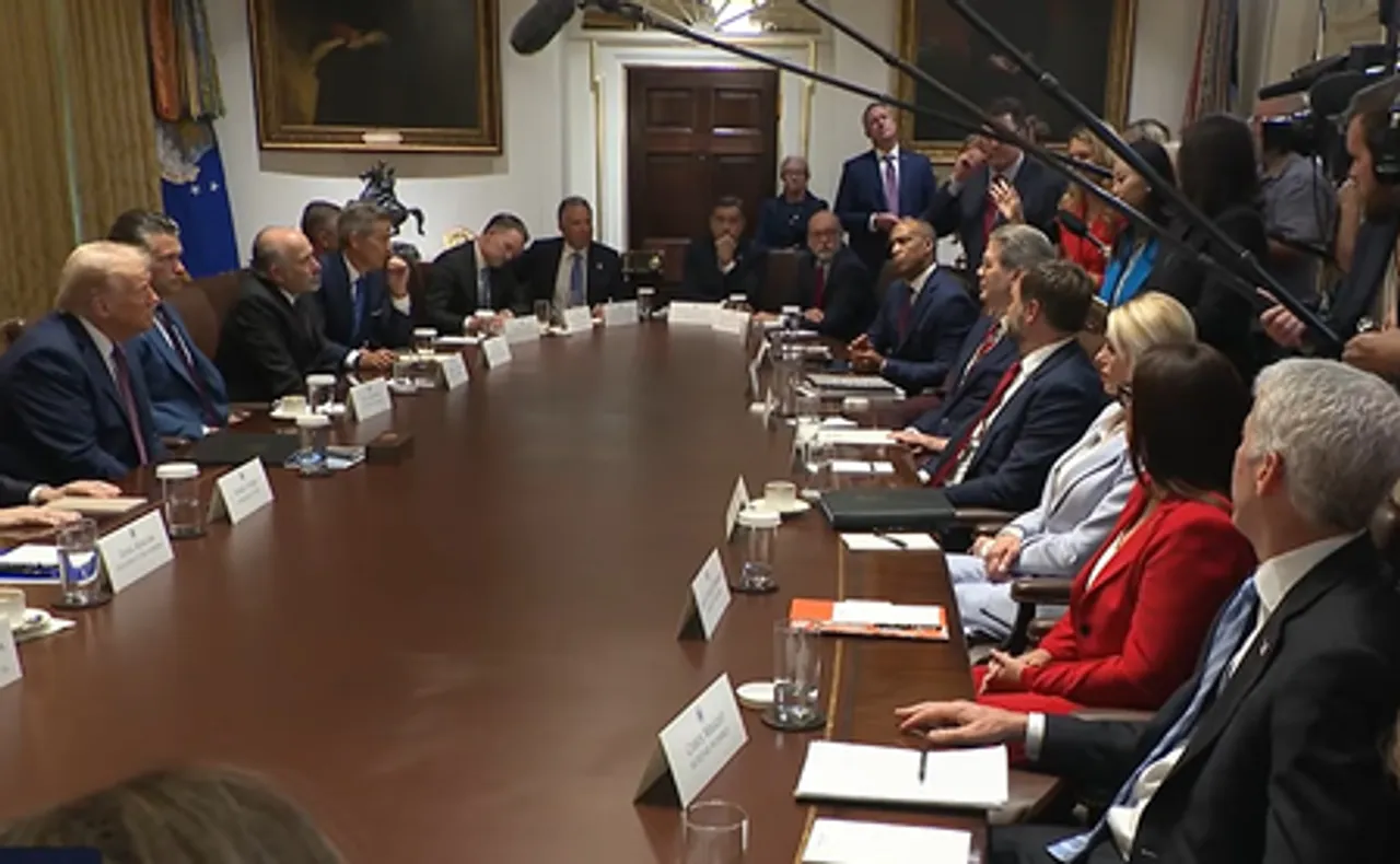 Trump calls PM Modi ‘very terrific man’, but sticks to claims of mediation, stands by tariff threat