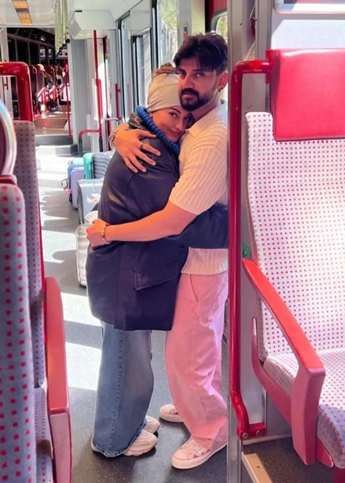 सोनाक्षी और जहीर की मजेदार केमिस्ट्री, 'दिलवाले दुल्हनिया ले जाएंगे'  के गाने पर बनाया फनी रोड ट्रिप वीडियो!