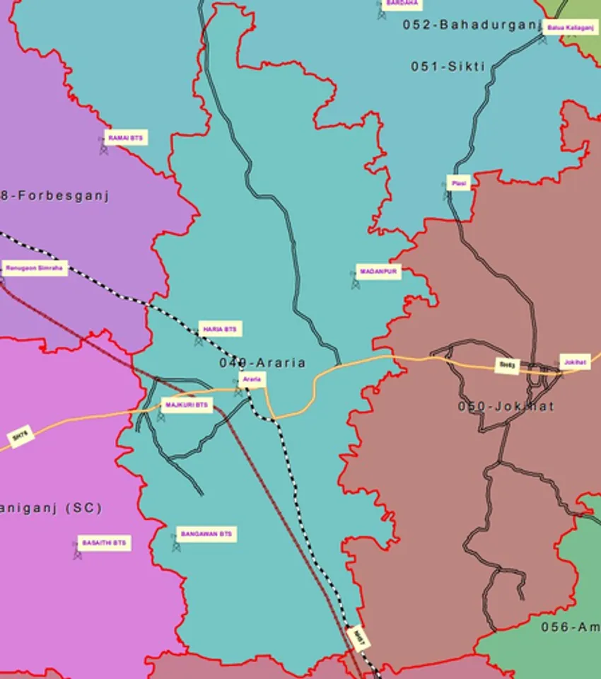 बिहार चुनाव 2020 : कांग्रेस के गढ़ 'अररिया' में जदयू-भाजपा की राह क्यों है मुश्किल?