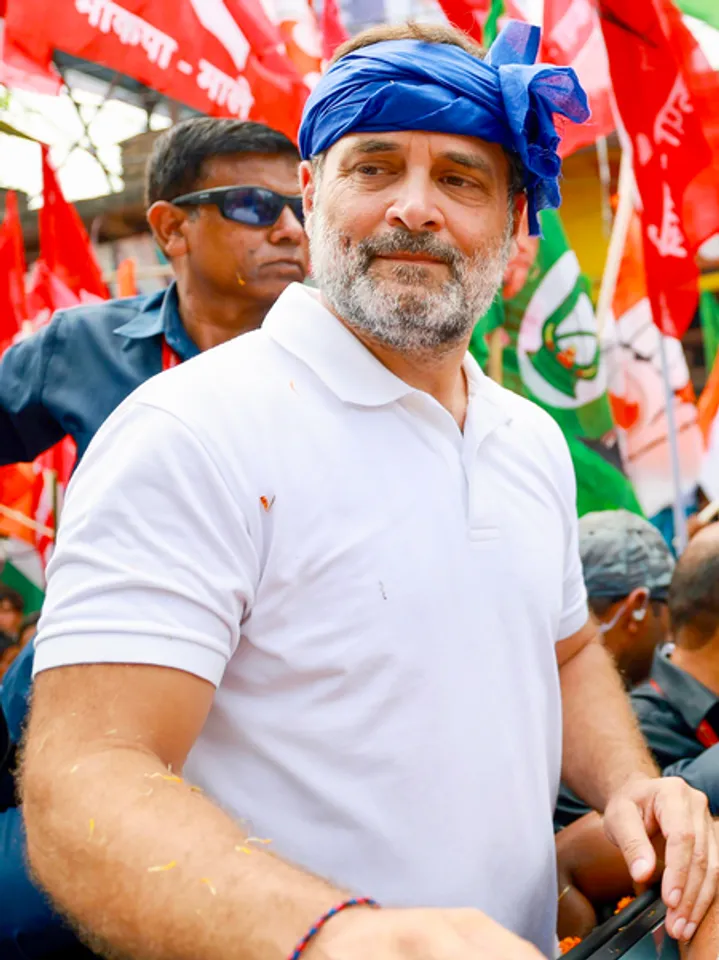 West Champaran: 'Voter Adhikar Yatra'