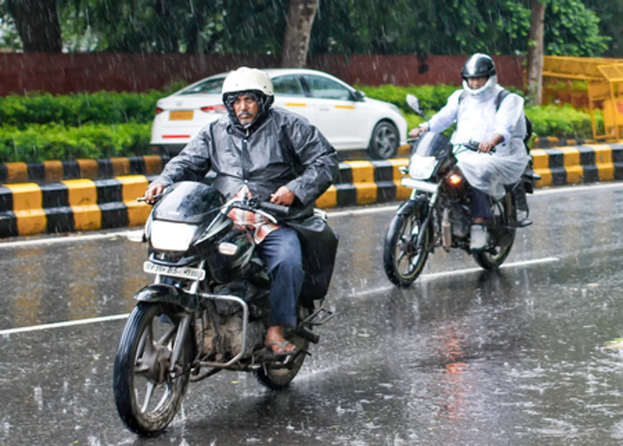 Rains in New Delhi