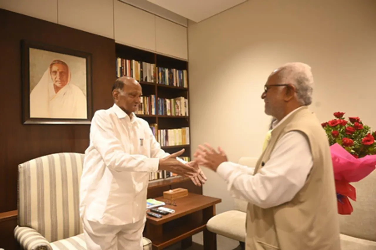 उपराष्ट्रपति चुनाव: बी. सुदर्शन रेड्डी को मिला एनसीपी (एसपी) का समर्थन, शरद पवार ने की घोषणा