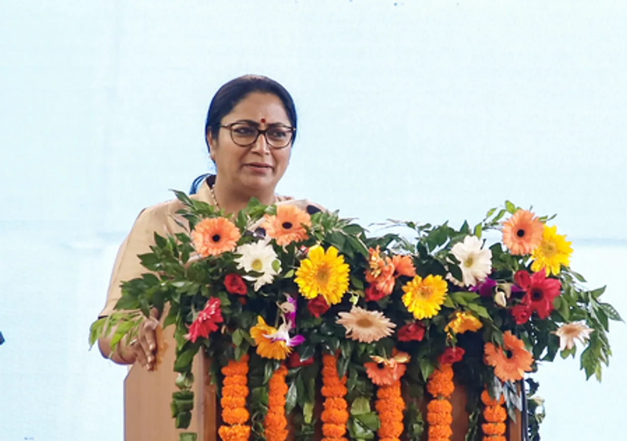 New Delhi: Rekha Gupta Attends ABVP’s Swayamsiddha Programme