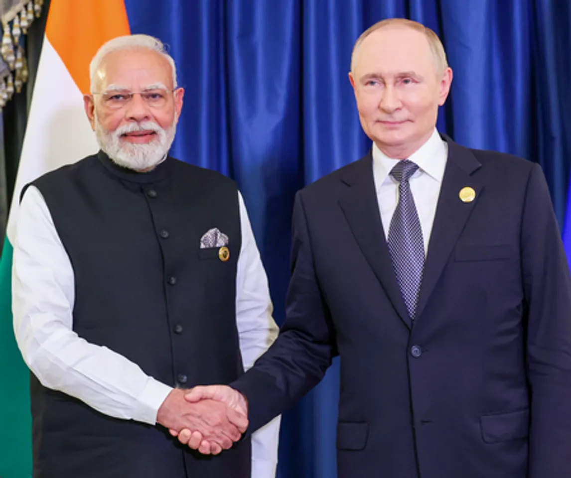Tianjin: PM Modi Meets Russian President Putin