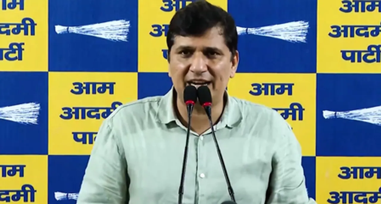 सौरभ भारद्वाज का दावा, 'कांग्रेस ने बीजेपी को जिताने के लिए लड़ा दिल्ली विधानसभा चुनाव'