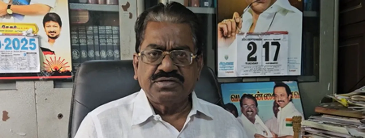 DMK leader D.K.S Elangovan