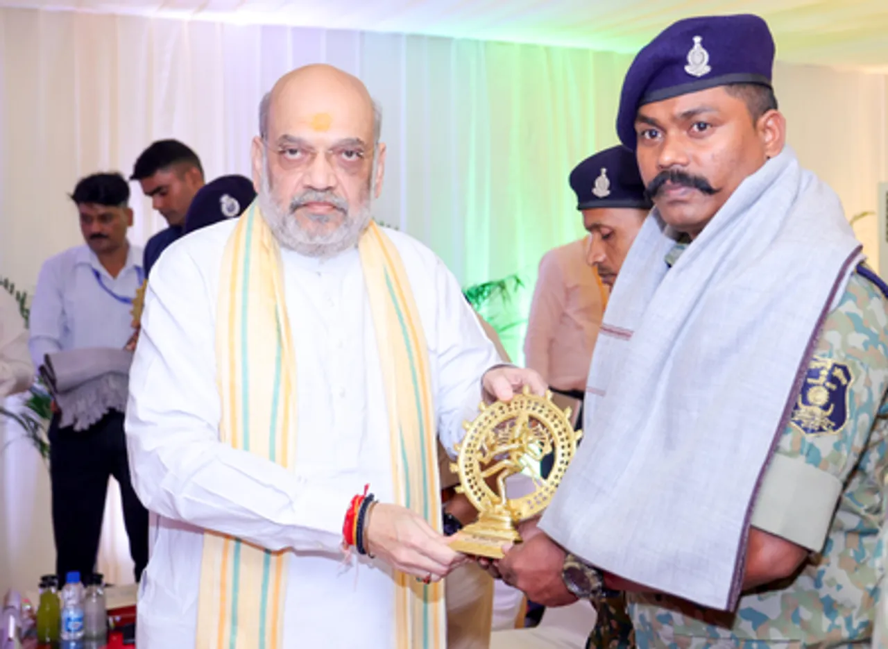 New Delhi: Amit Shah Honours Security Forces for ‘Operation Black Forest’ Success