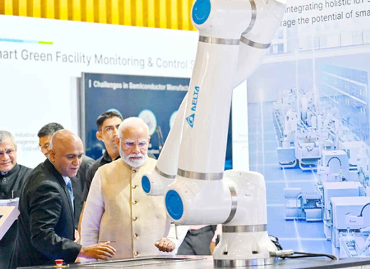 New Delhi: PM Modi at Semicon India Exhibition 2025