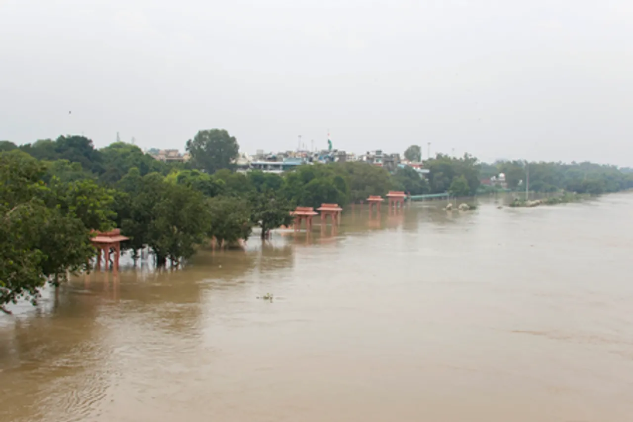 New Delhi:  Rising Yamuna Water Level