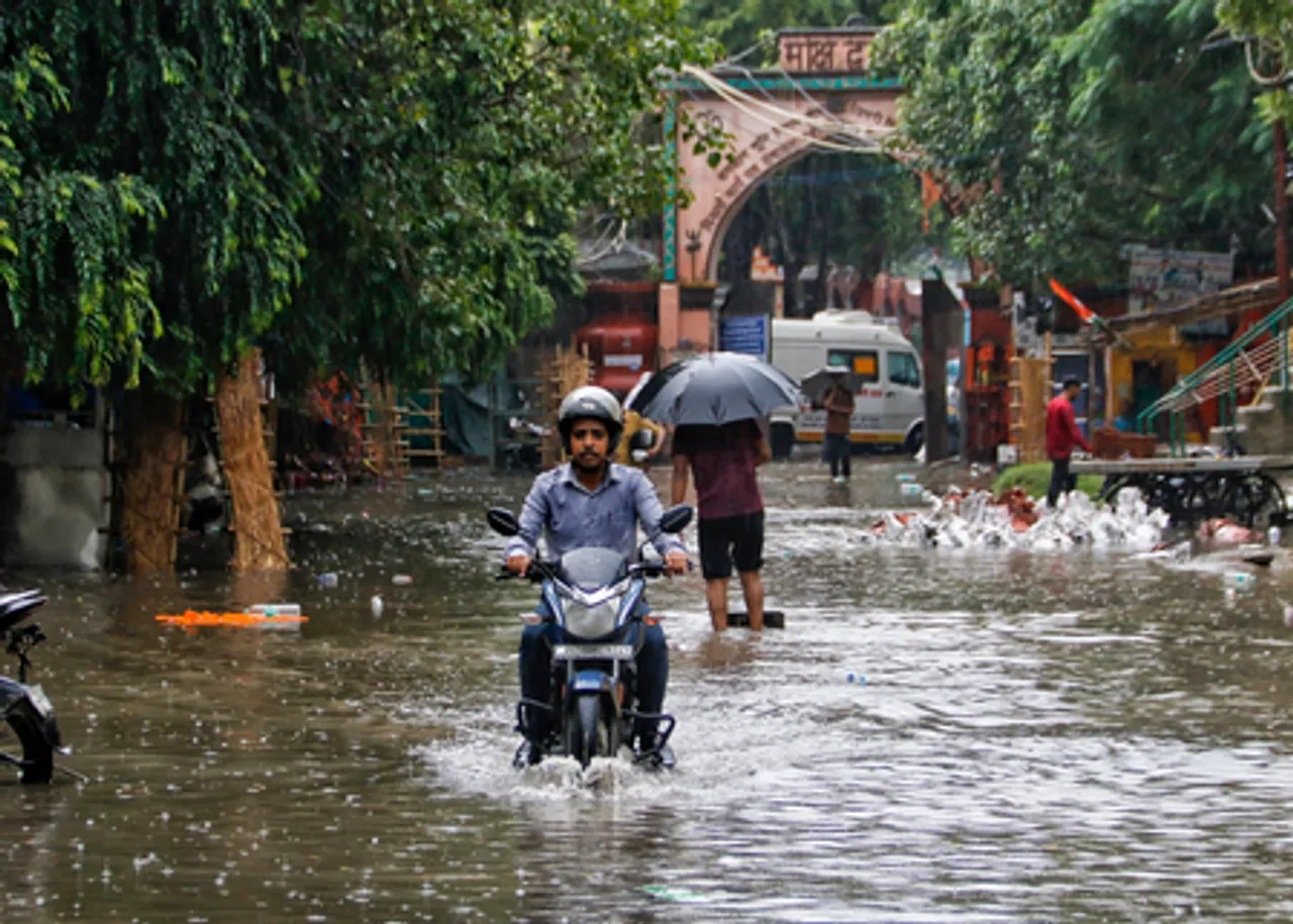 Rain in New Delhi