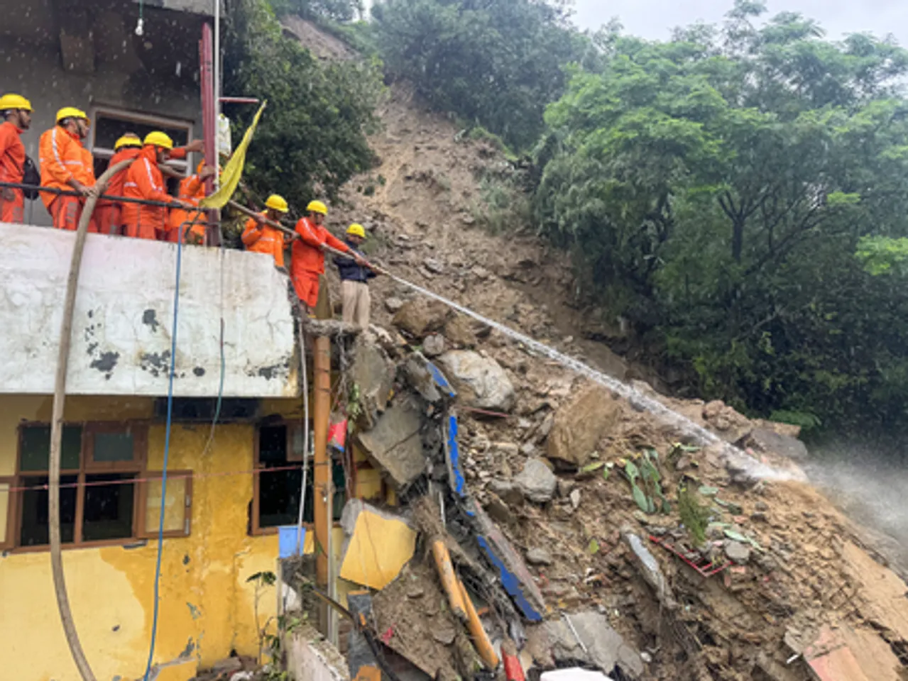 Landslide in Kullu