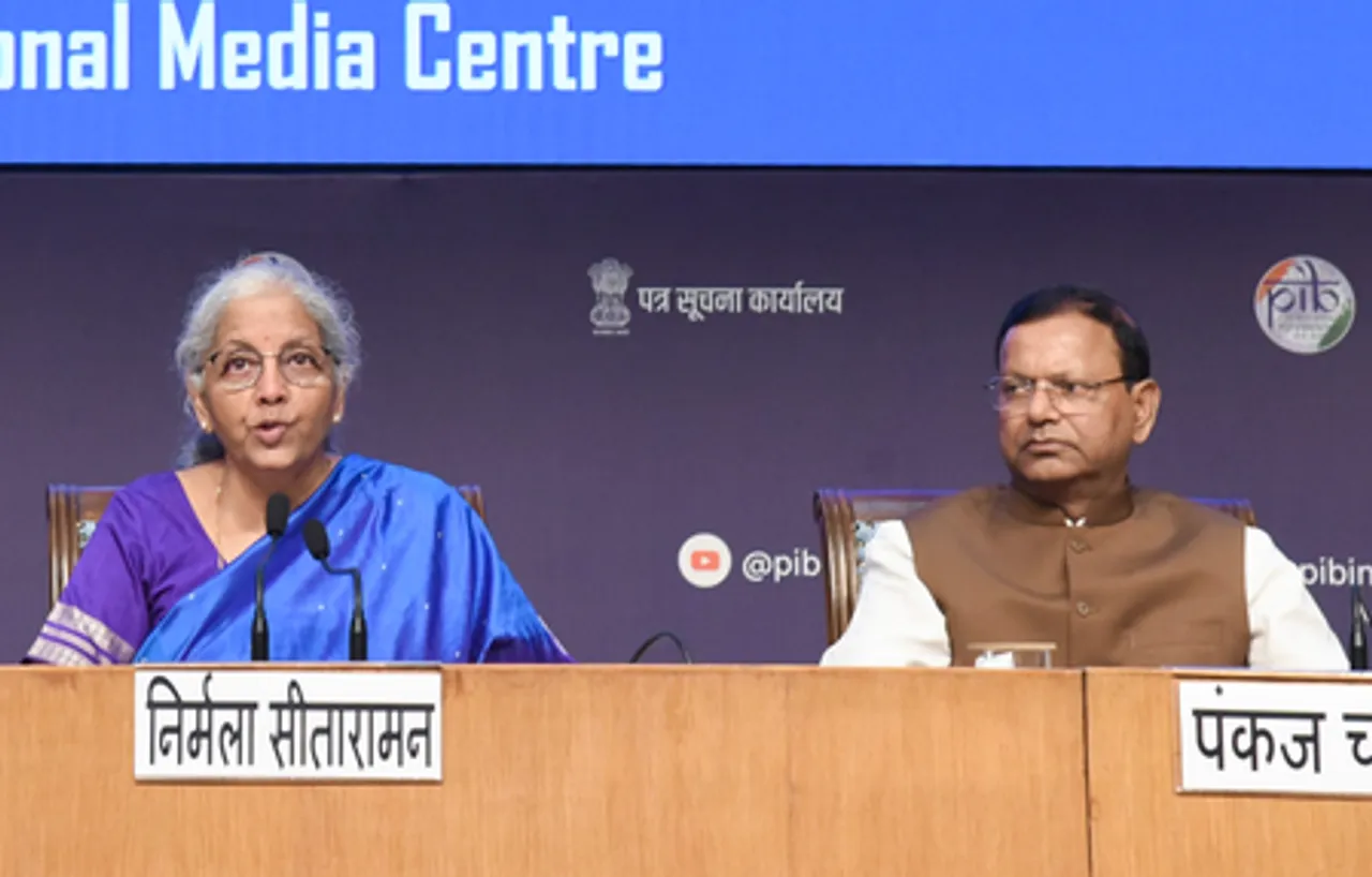 New Delhi: Nirmala Sitharaman Briefs Media on 56th GST Council Meeting