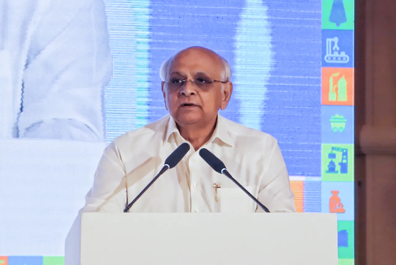 New Delhi: Bhupendra Patel Attends Vibrant Gujarat Regional Conference