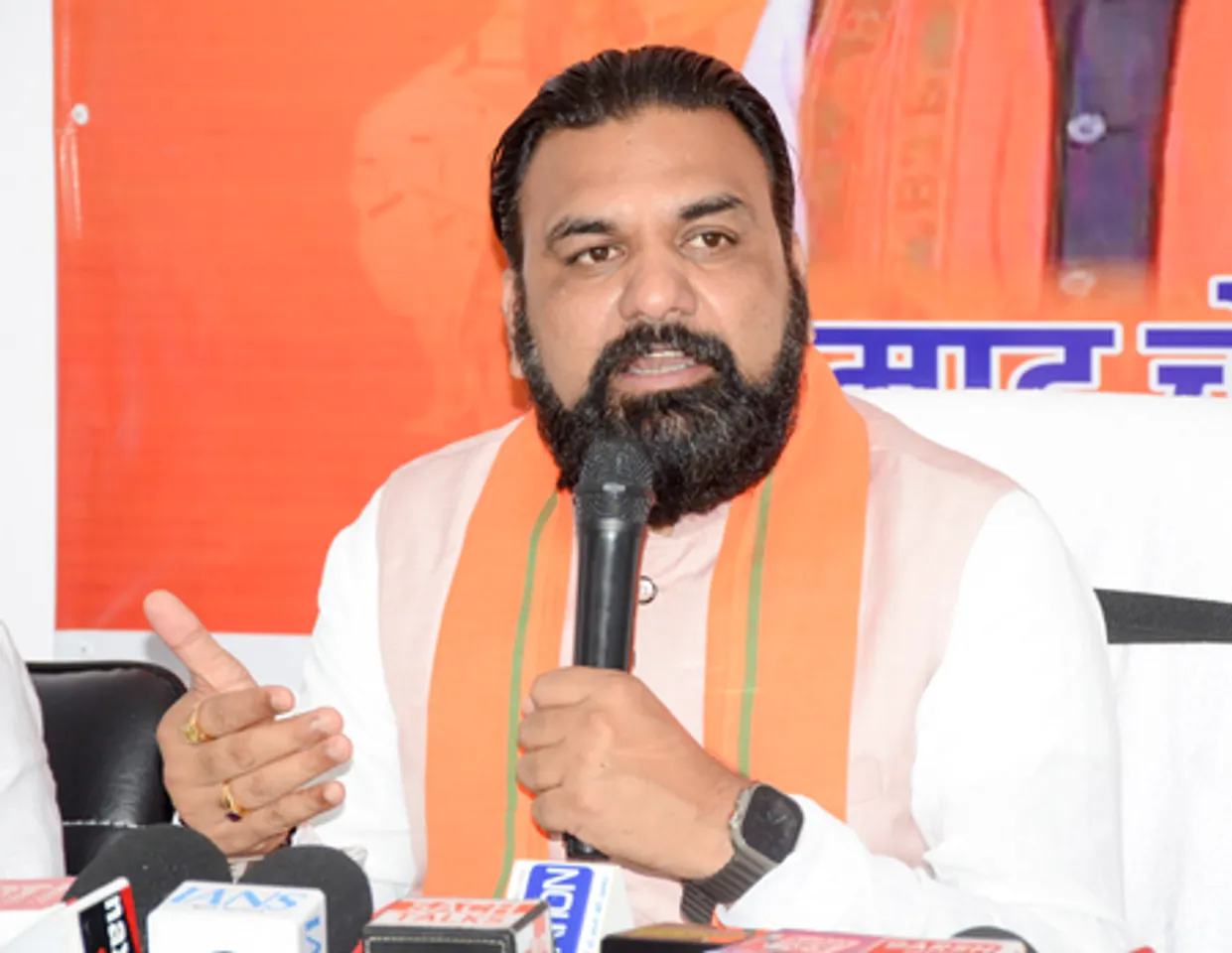 Patna: Samrat Chaudhary Addresses Media