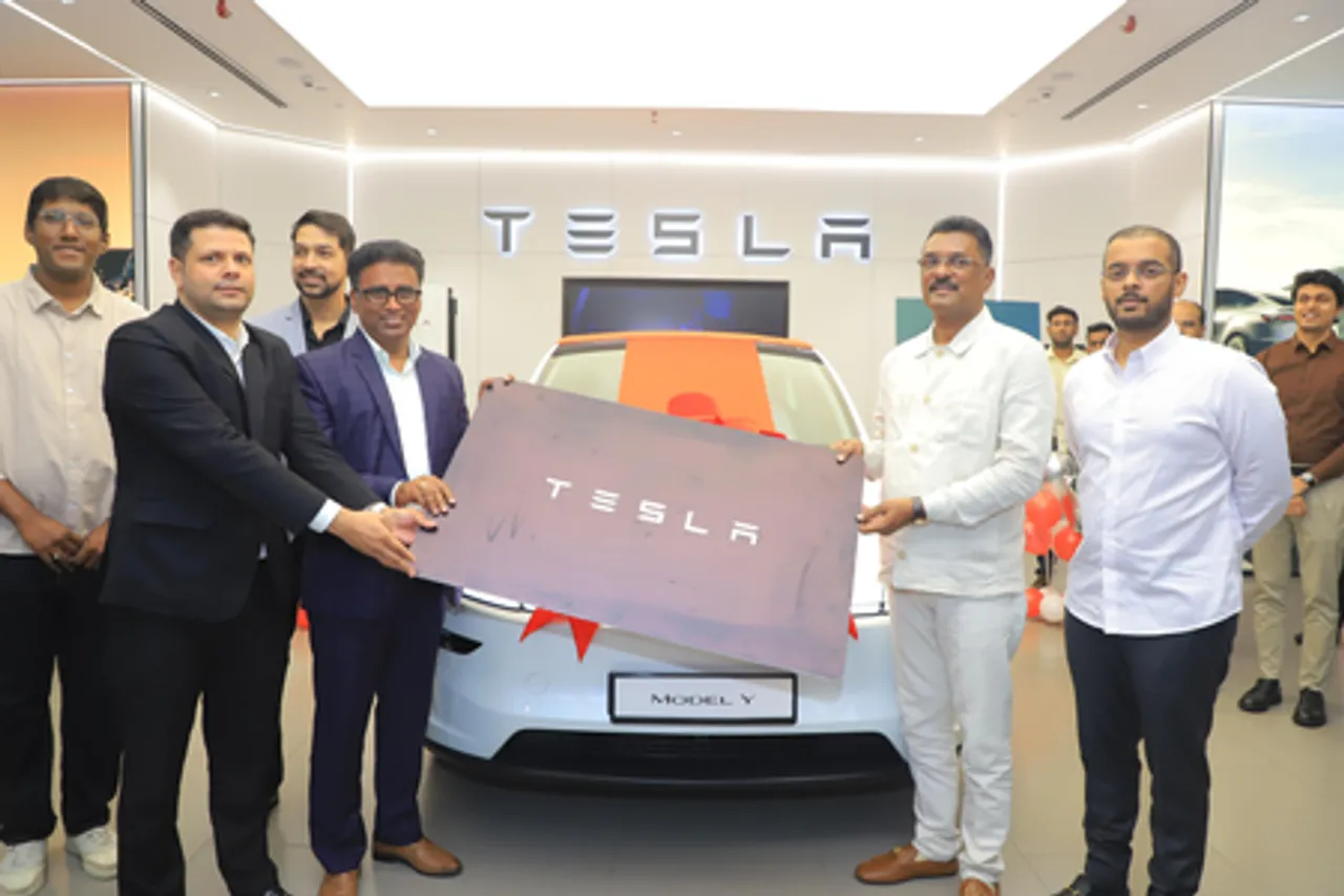 Tesla delivers 1st car in India as Maharashtra minister buys Model Y