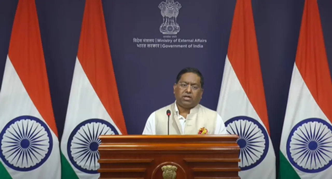"No comments to offer at this time": MEA on Trump's statement on India, Russia and China