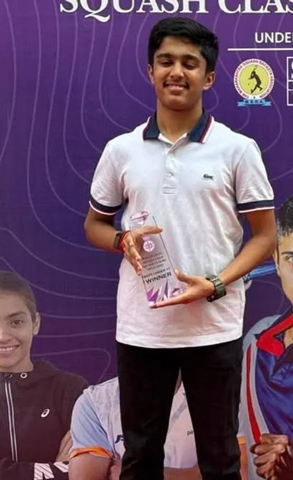 Yusha Nafees, Rudra Singh shine at Indian Junior Open Squash Championships that concluded in Jaipur on Saturday.