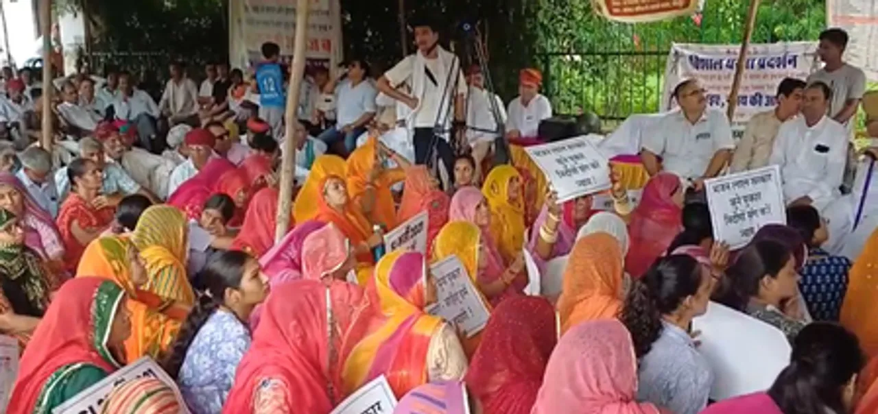 राजस्‍थान सब इंस्पेक्टर भर्ती 2021 : जोधपुर में सफल अभ्यर्थियों के हितों के लिए सर्व समाज ने किया प्रदर्शन