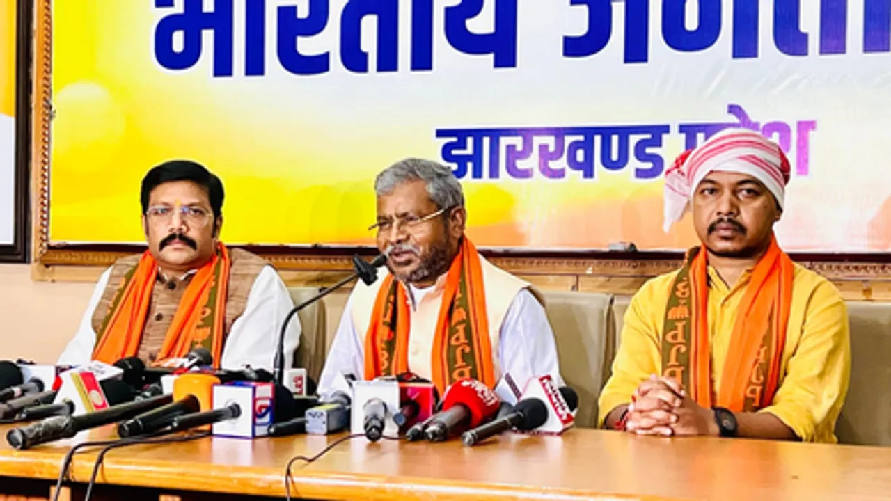झारखंड में डीएमएफटी फंड में करोड़ों का घोटाला, सीएम सोरेन सीधे तौर पर जिम्मेदार : बाबूलाल मरांडी