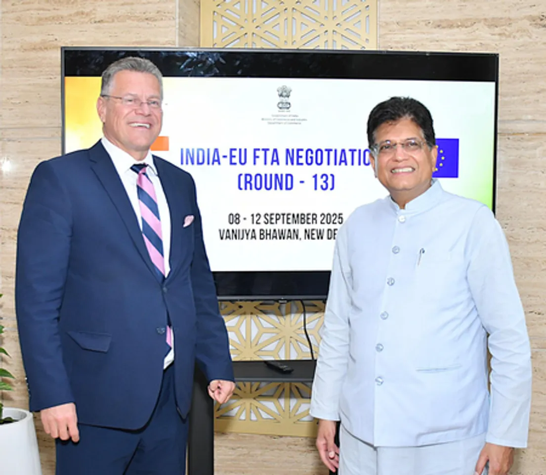 Piyush Goyal meets top EU officials to speed up talks on free trade pact