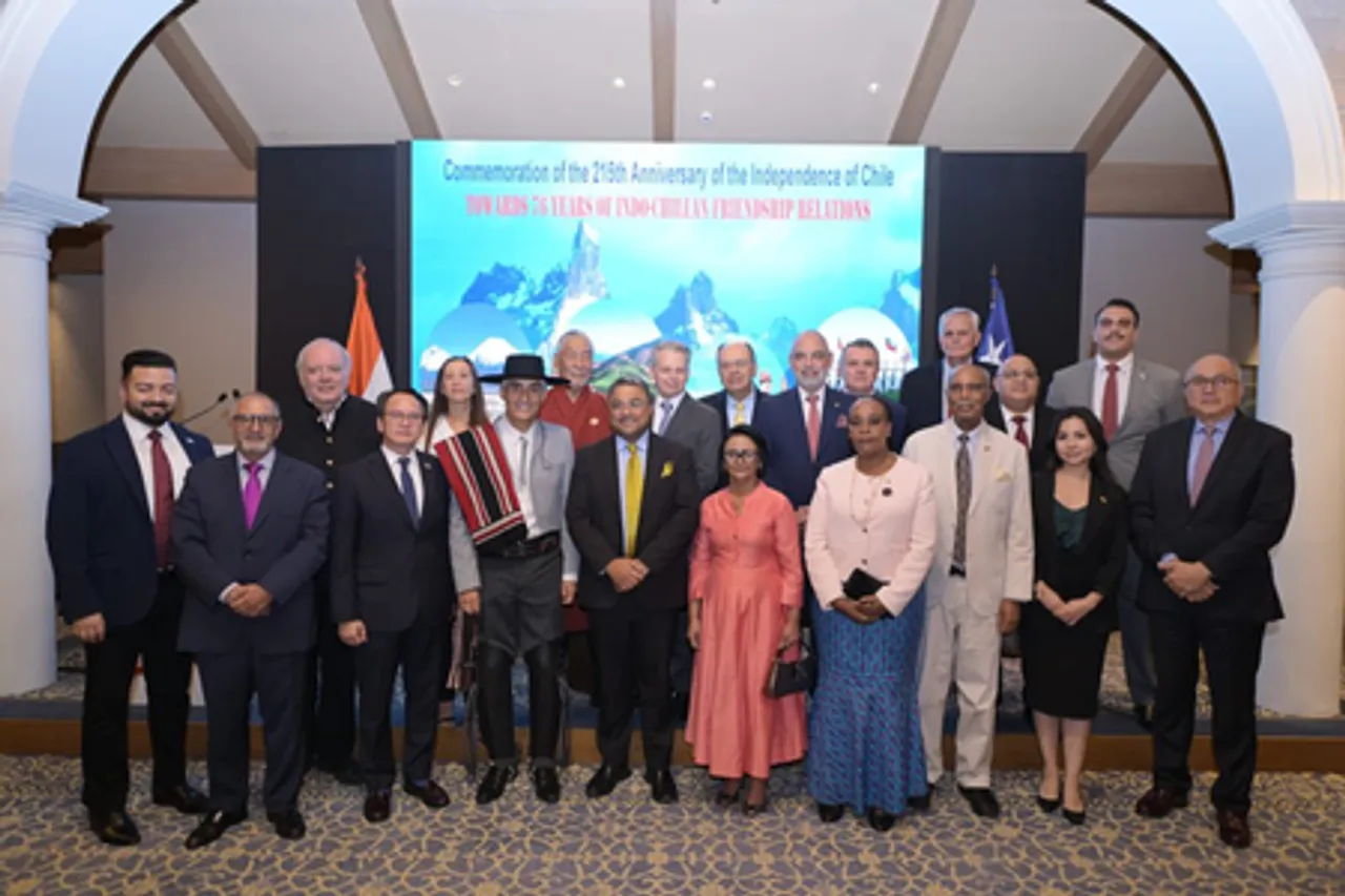 MEA Secretary attends Chile's National Day celebrations, reiterates India's commitment to strong partnership