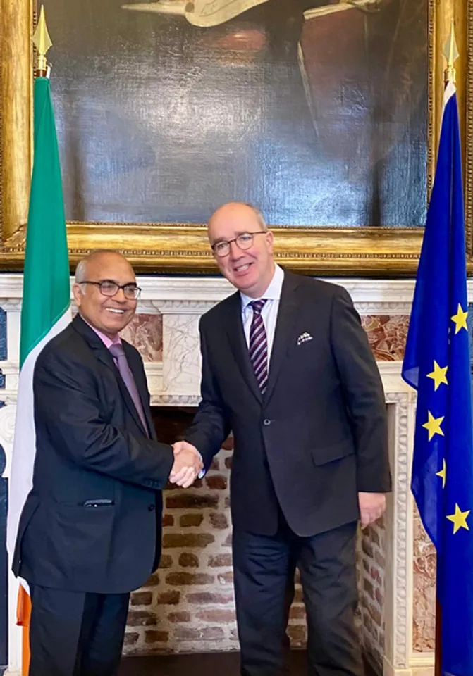 Indian Ambassador thanks Ireland for support amid attacks, discusses bilateral ties