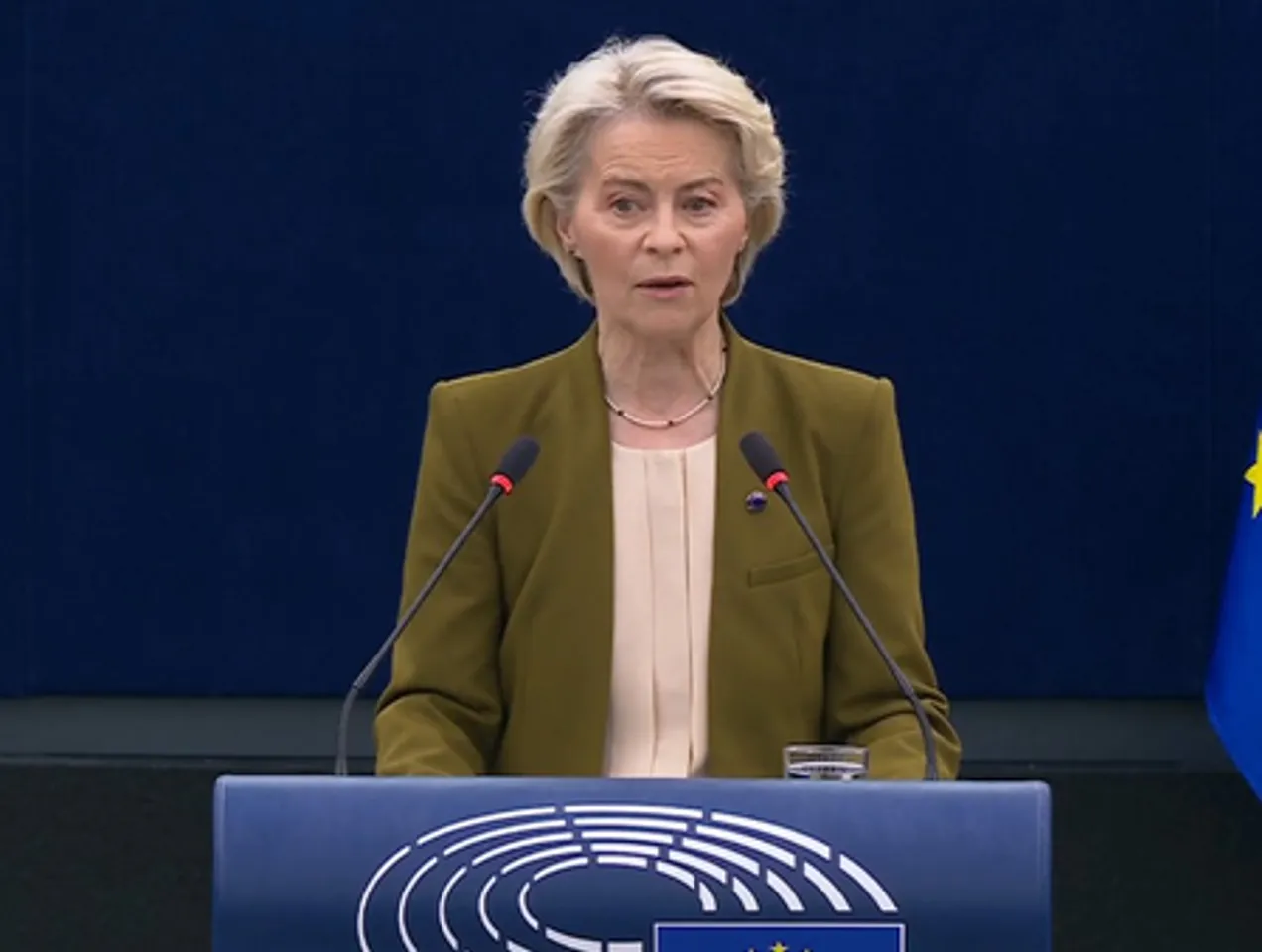 European Commission President Ursula von der Leyen faces two no-confidence votes