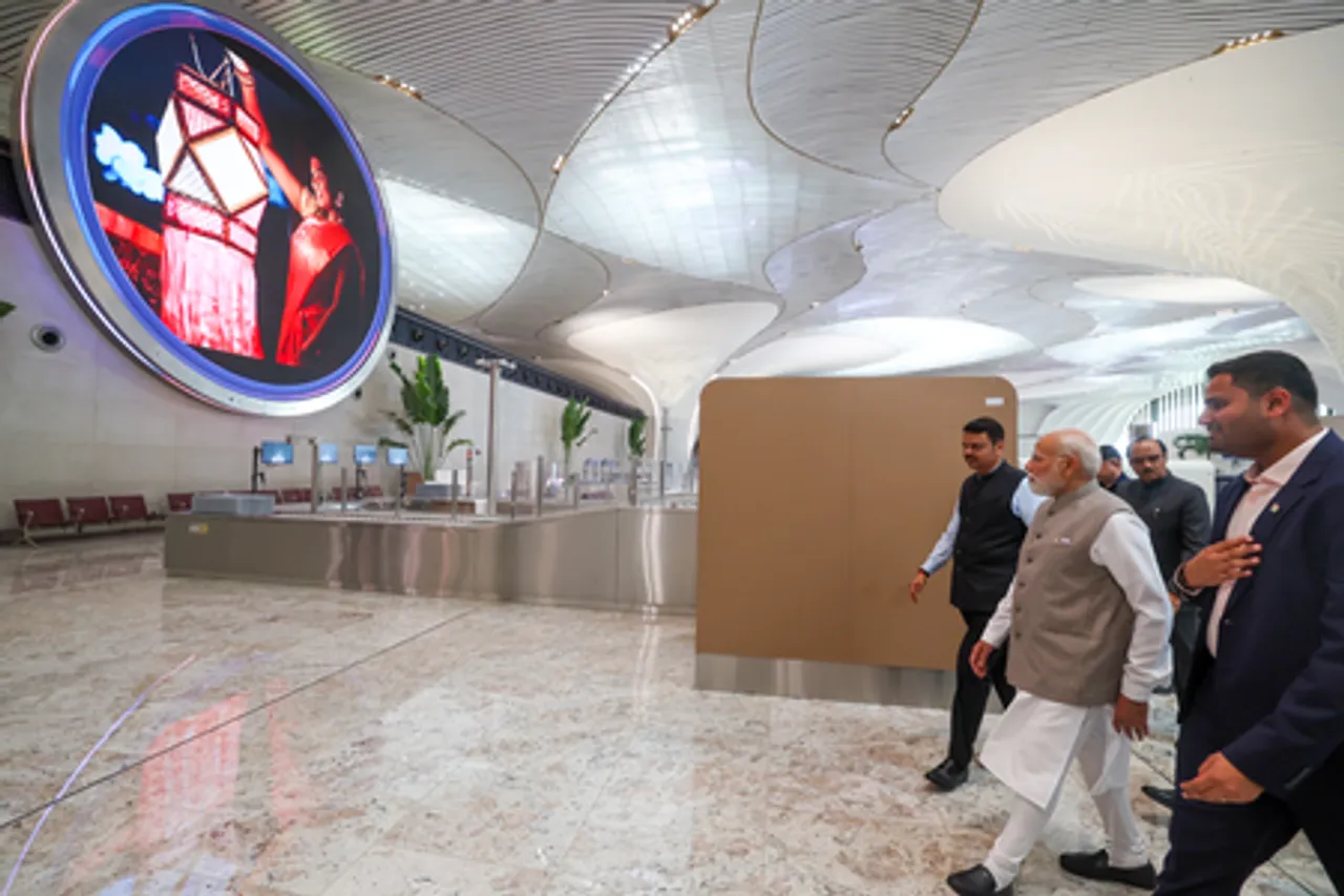 Mumbai: PM Modi inaugurates the Phase 1 of the Navi Mumbai International Airport