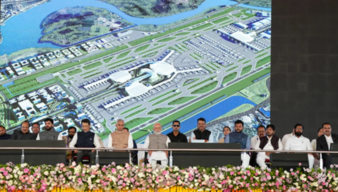 Mumbai: PM Modi inaugurates the Phase 1 of the Navi Mumbai International Airport