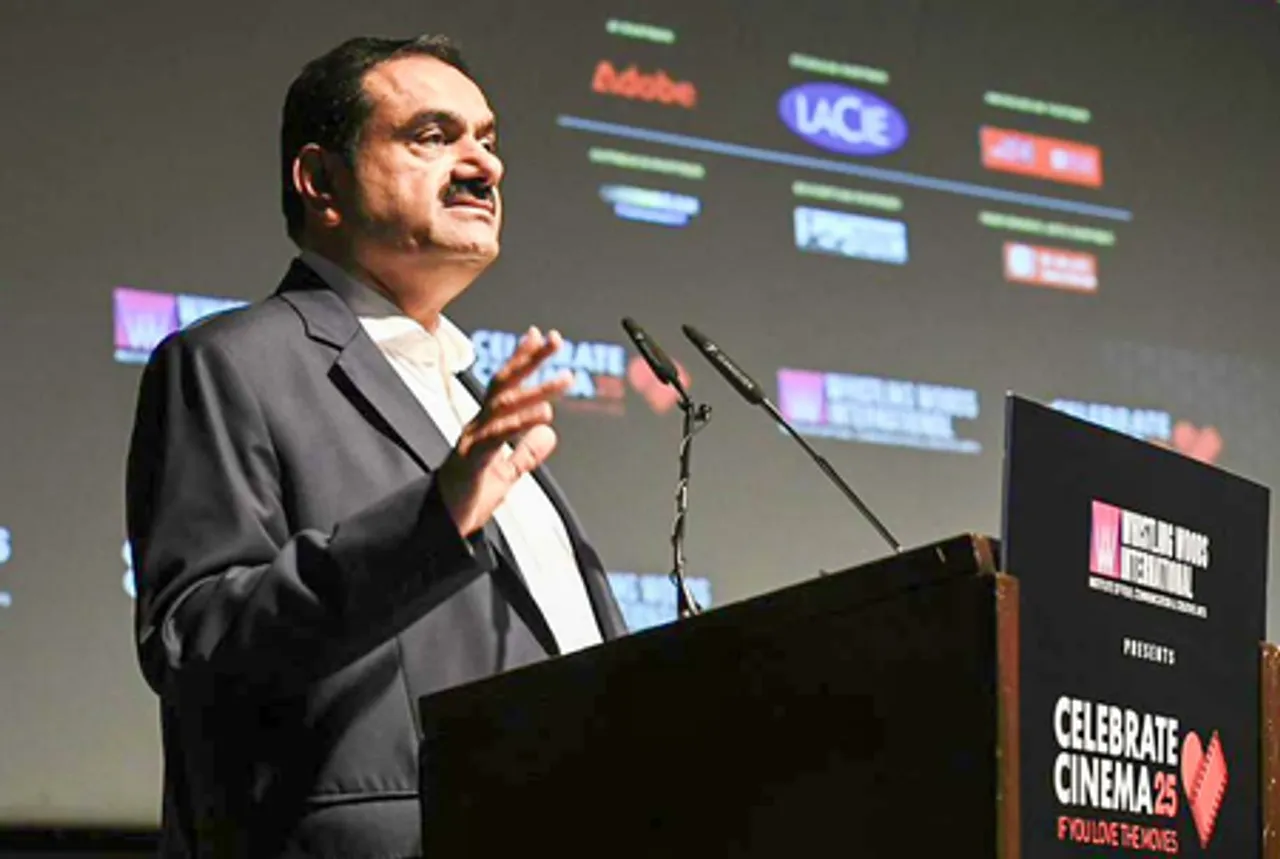 Mumbai: Gautam Adani Addresss at Whistling Woods