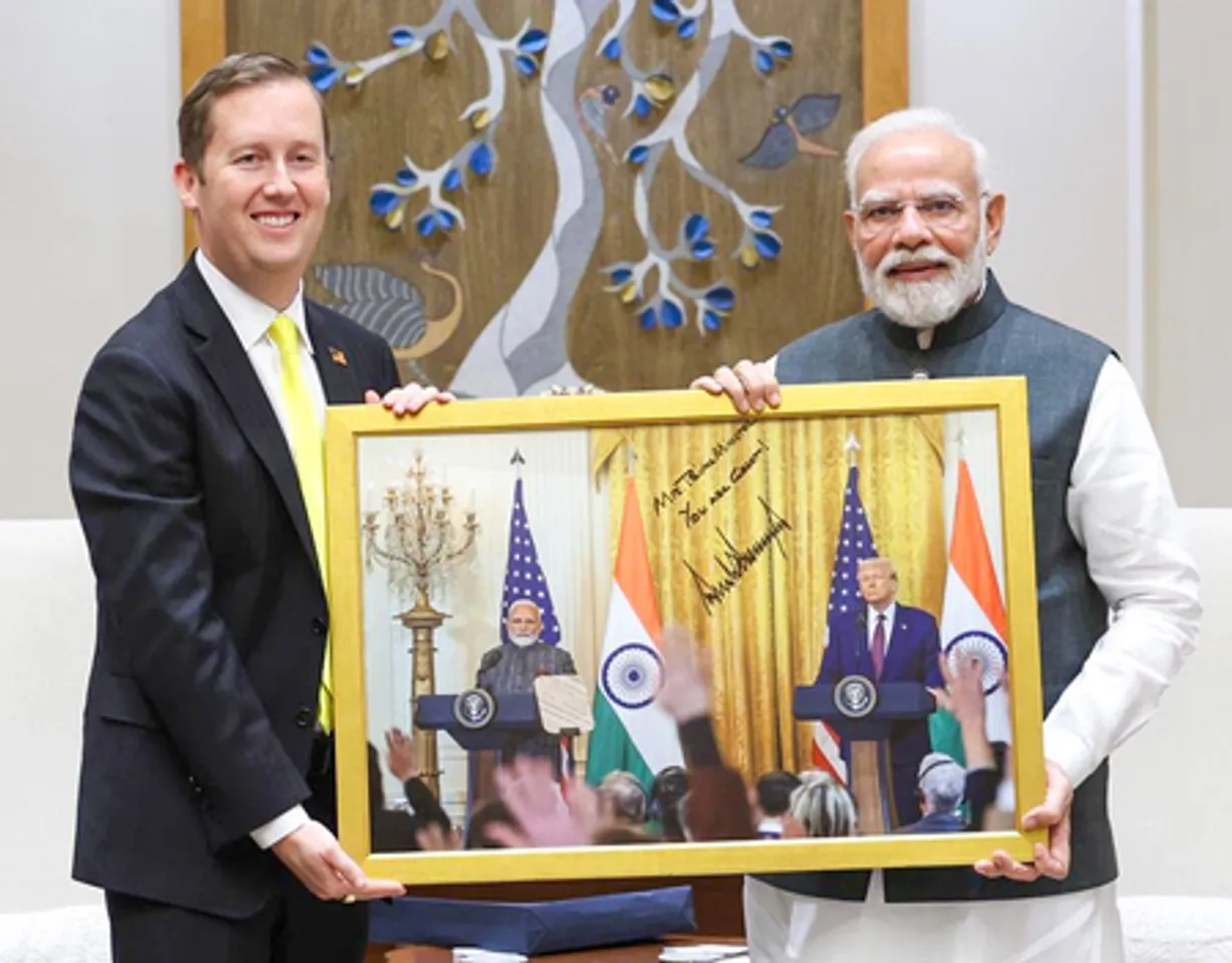 New Delhi: PM Modi Meets US Ambassador-Designate Sergio Gor
