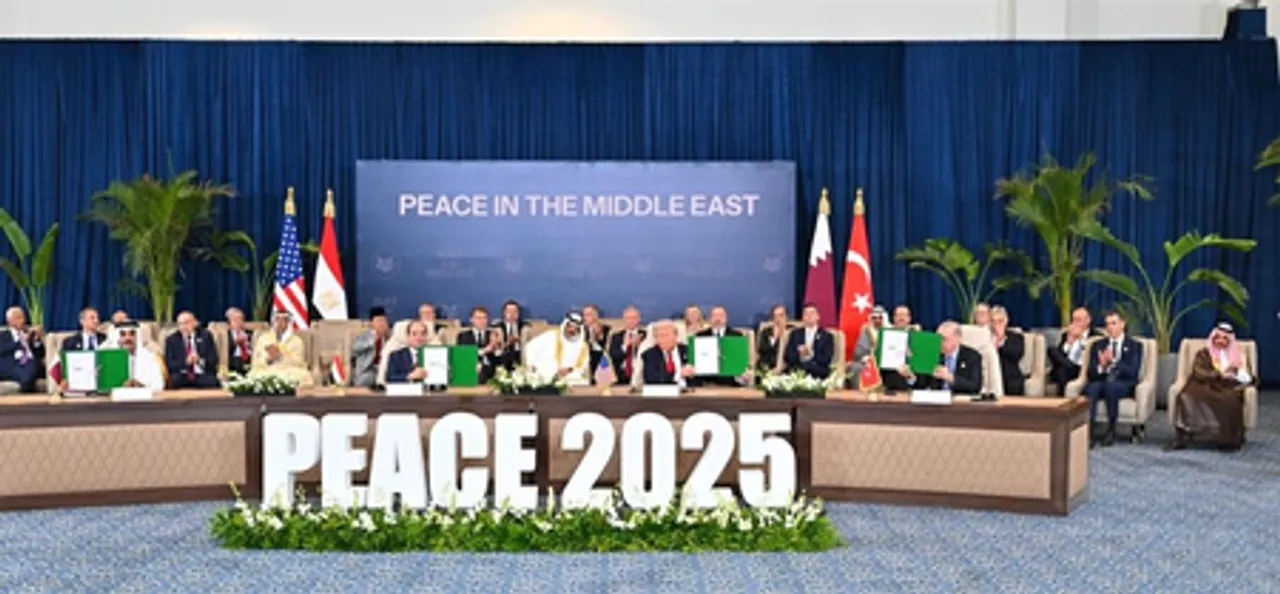 Document to support Gaza ceasefire deal signed at summit in Egypt's Sharm el-Sheikh