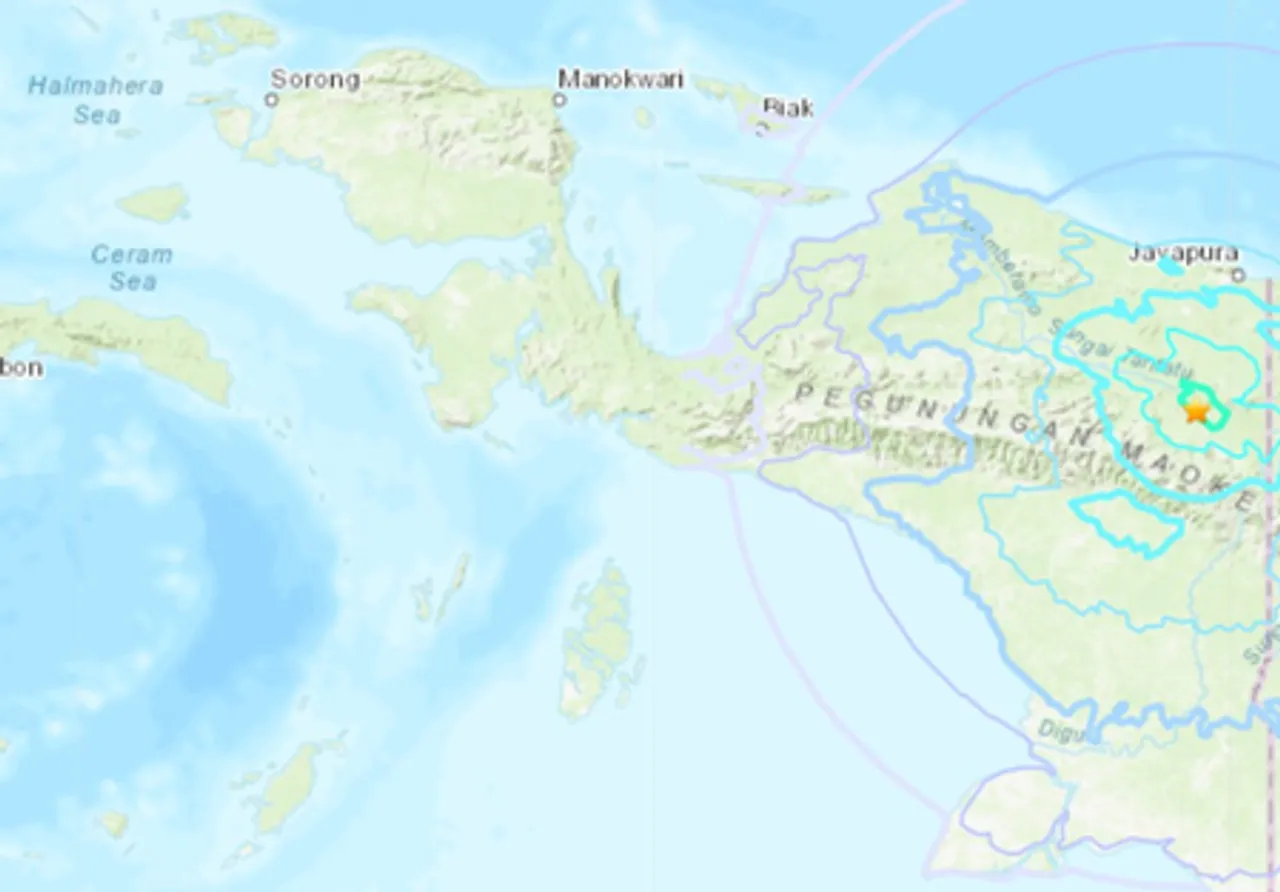 earthquake in indonesia
