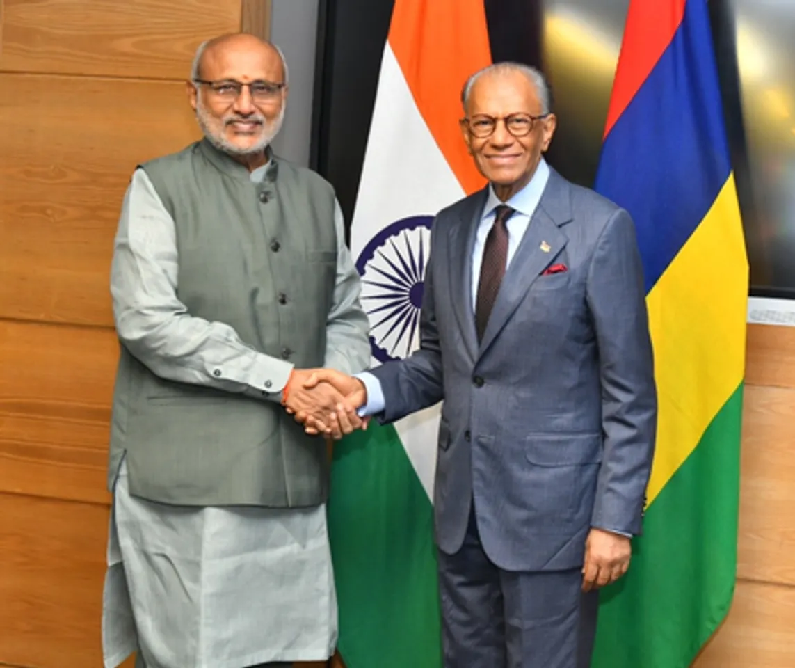 VP Radhakrishnan, Mauritius PM Ramgoolam discuss ways to strengthen ties