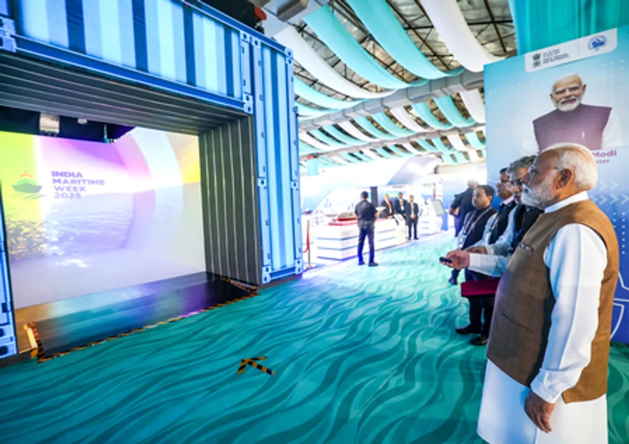 Mumbai: PM Modi At India Maritime Week 2025