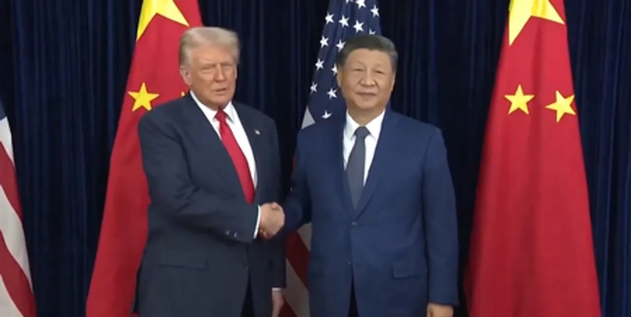 दक्षिण कोरिया के बुसान में हुई शी जिनपिंग और डोनाल्ड ट्रंप की मुलाकात, अमेरिकी राष्ट्रपति बोले- 'बहुत ही सख्त हैं...'